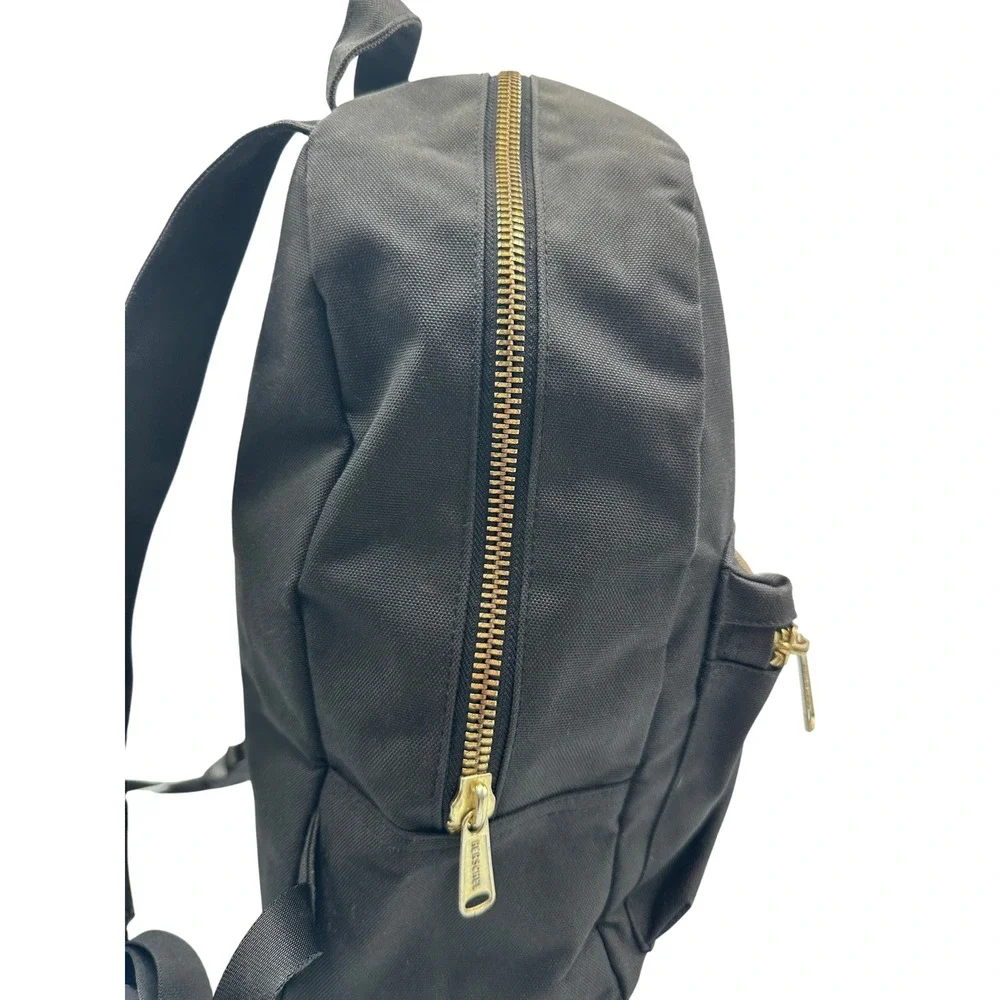 Herschel Supply Co. Little America Backpack Black Gold Zipper Kids Travel School